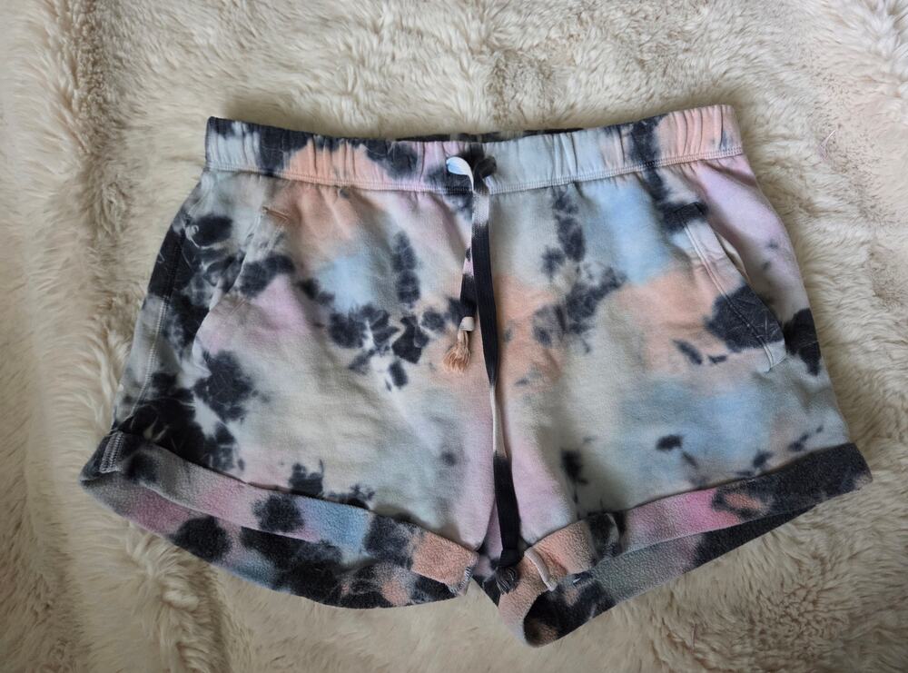 Victoria's Secret PINK Tie-Dye Everyday Boyfriend Lounge Shorts size M